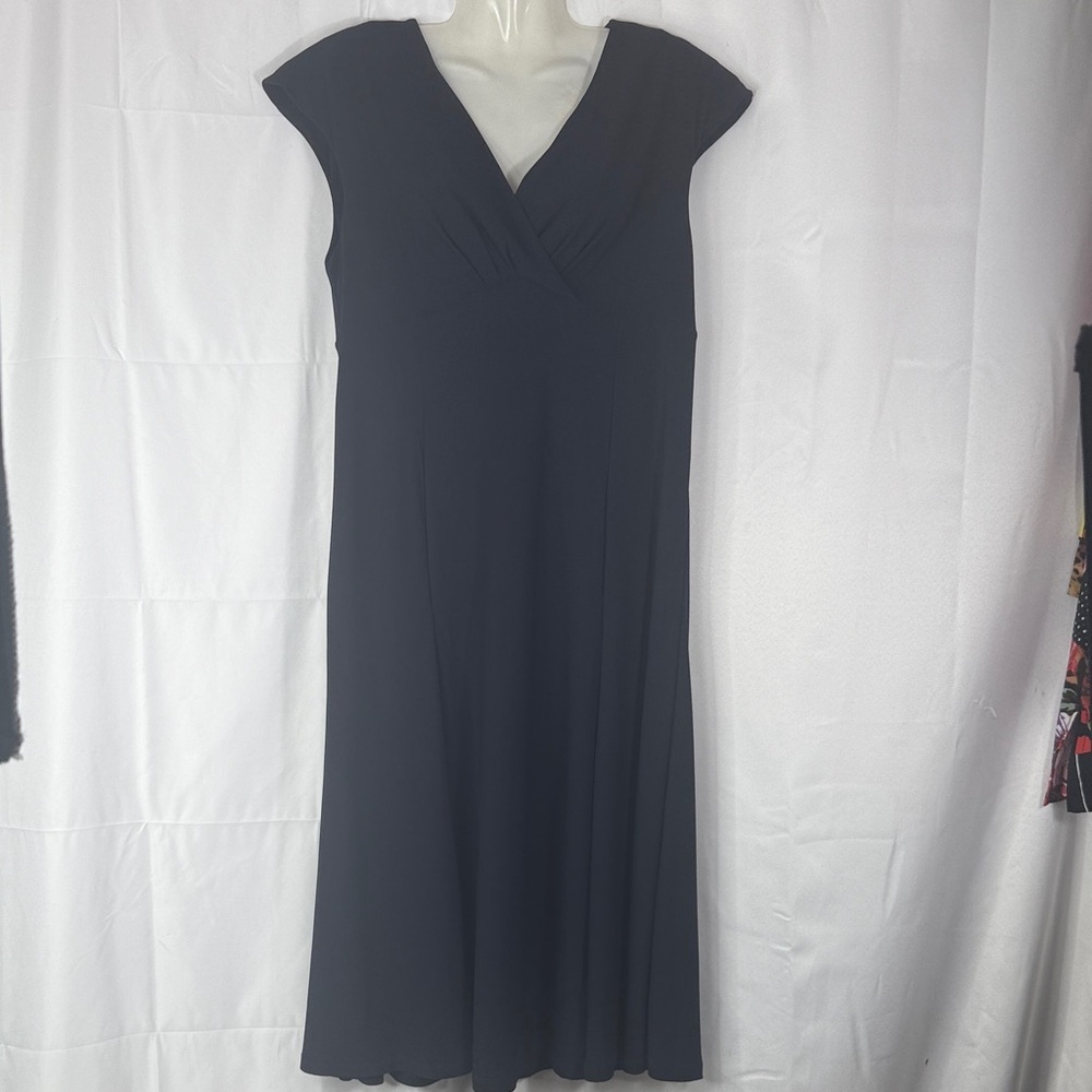 Glamour Black Midi Dress